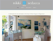 Tablet Screenshot of nikkisedaccagallery.com